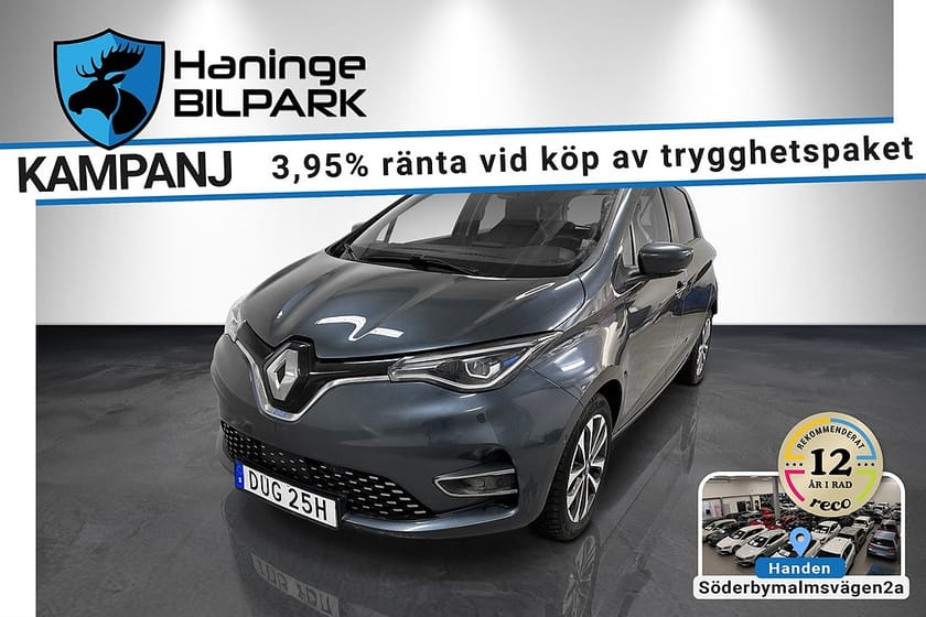 Bild 1 av Renault ZOE R135 52 kWh SUPERDEAL 3.95% /B-KAM/PDC/FRIKÖPT BATTERI