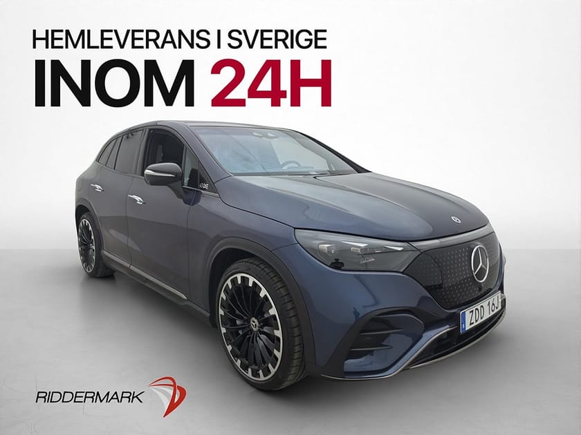 Bild 1 av Mercedes-Benz EQE SUV 500 4MATIC 4M AMG Night Pano Luft Burm Drag