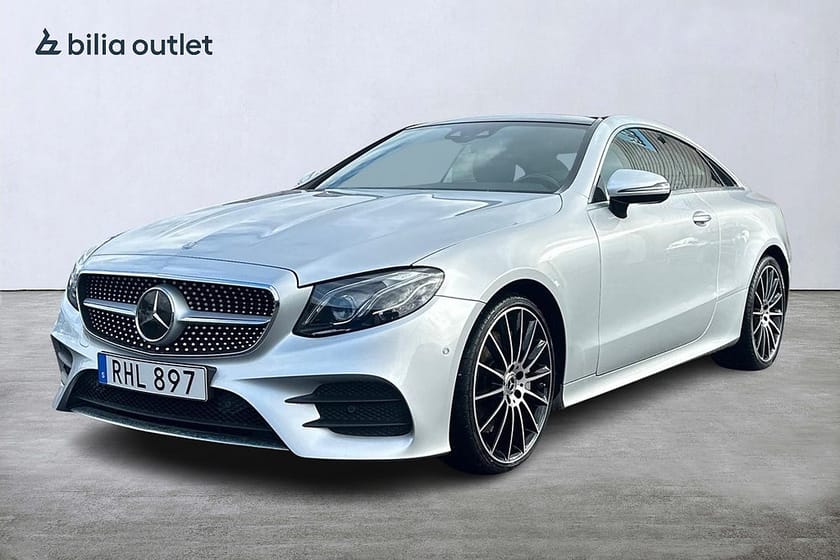 Bild 1 av Mercedes-Benz E 300 Coupé AMG 245hk Backkamera Navigation