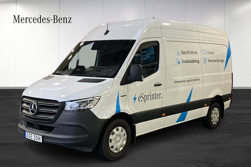Bild 1 av Mercedes-Benz eSprinter 320 81 kWh plåtskåp