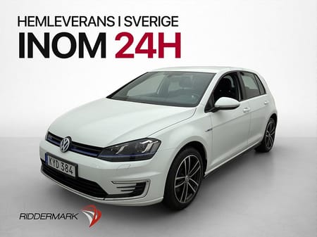 Volkswagen Golf GTE 204hk Kamera CarPlay Drag Adapt-Fart