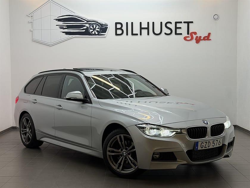 Bild 1 av BMW 320d xDrive Touring 320 190hk M Sport Pano/HarmanK/Läder/Navi/Krok