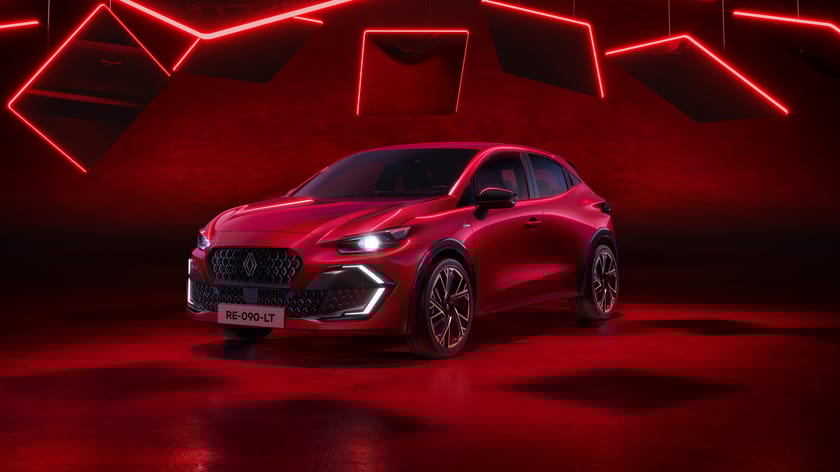 Helt nya Renault Clio bakgrundsbild