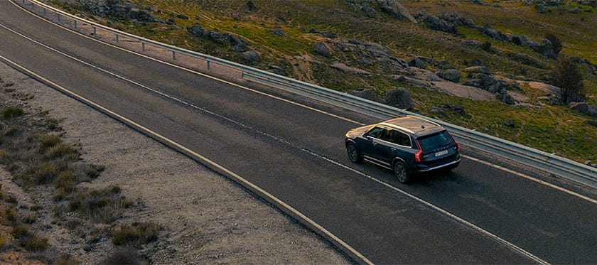 Optimera din Volvo för extra kraft. bakgrundsbild