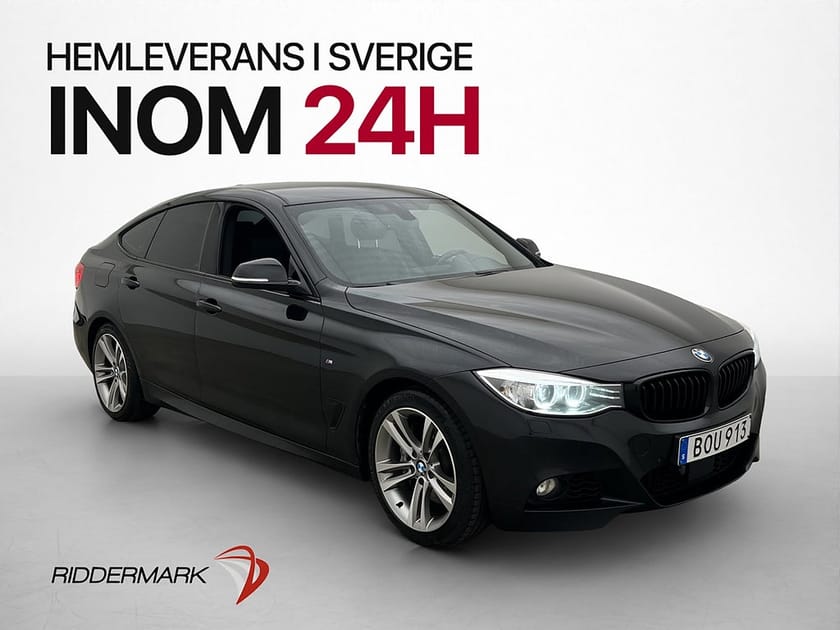 Bild 3 av BMW 335d xDrive GT 335 M Sport Kamera HuD Drag Navi Skinn HiFi