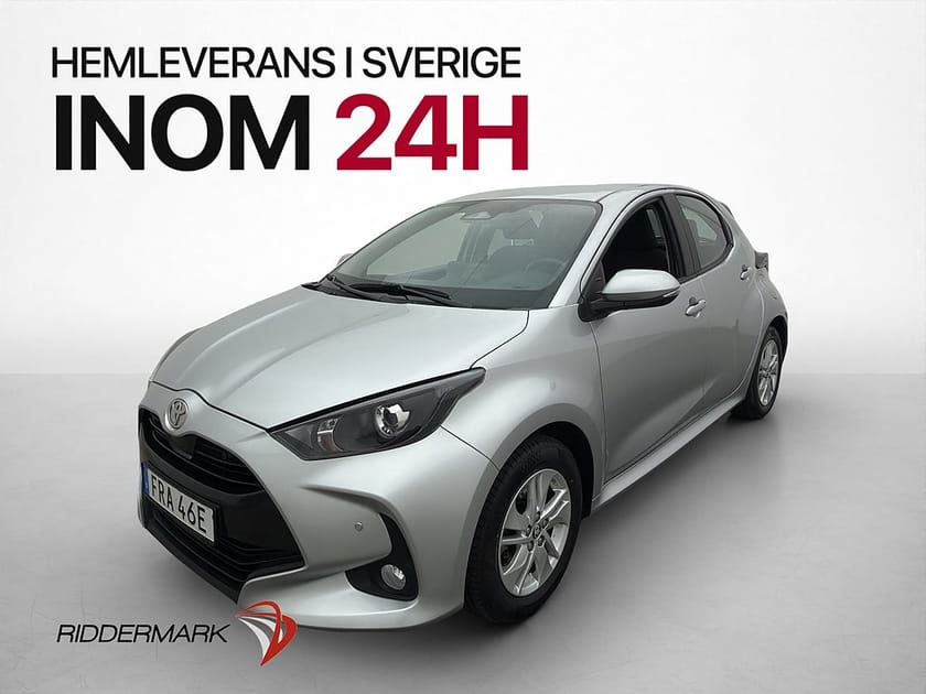 Bild 3 av Toyota Yaris Hybrid 115 116hk Active Plus Kamera CarPlay MOMS