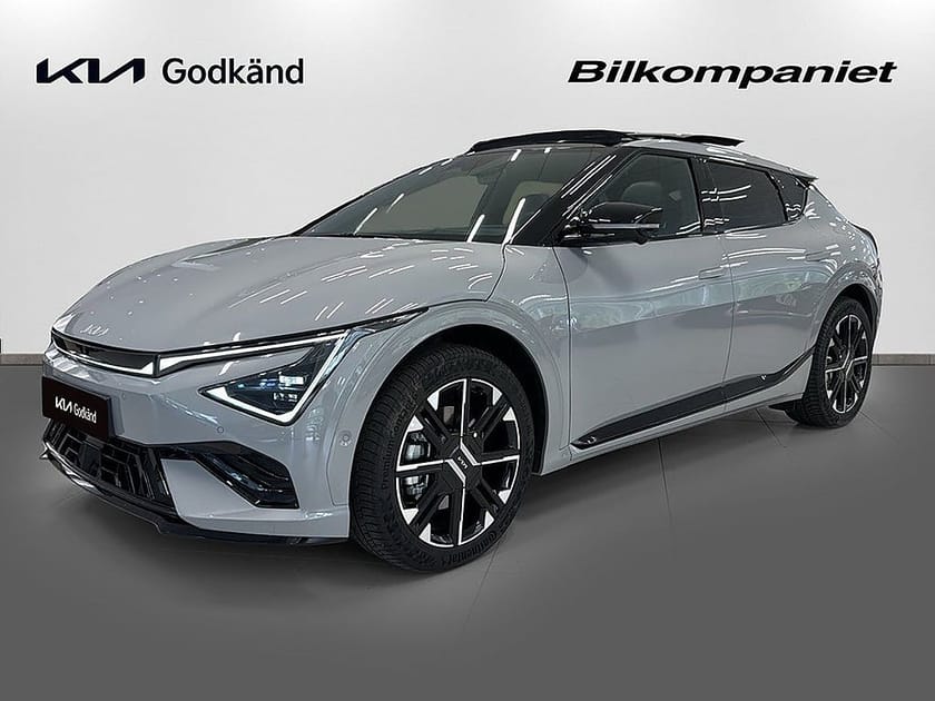 Bild 1 av Kia EV6 AWD Long Range 84kWh 325hk GT-Line Sollucka Drag Godkänd