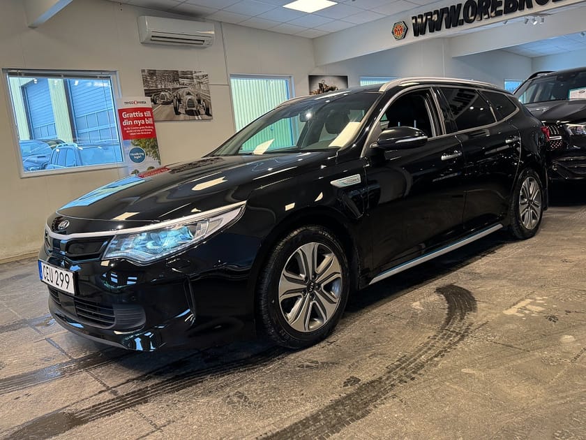 Bild 2 av Kia Optima Sport Wagon Plug-in Hybrid Drag Gps H/K Skinn 205hk