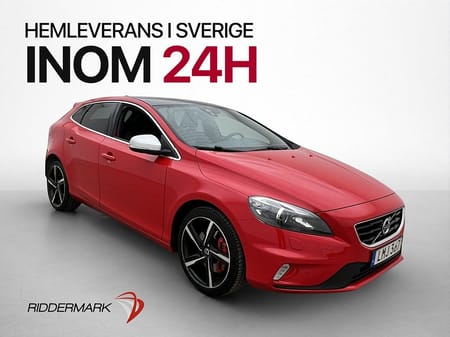 Volvo V40 D4 190hk R-Design Värmare Drag Kamera VÄLSERVAD