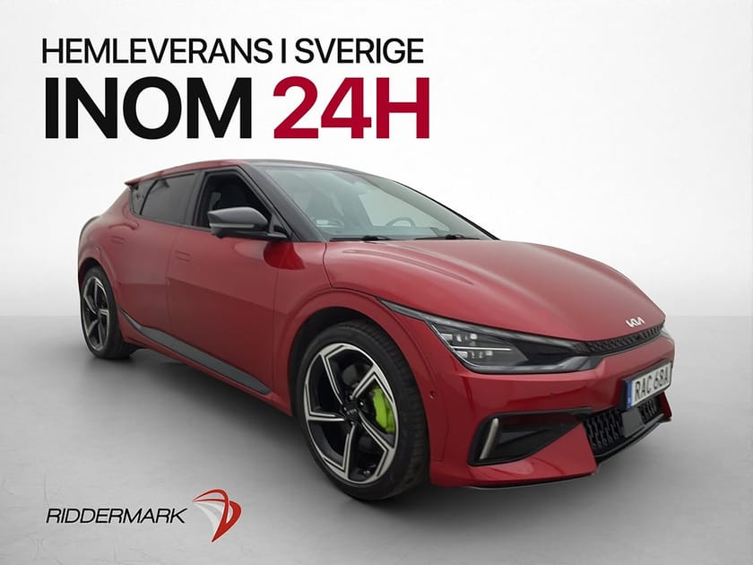 Bild 1 av Kia EV6 GT 585hk AWD Taklucka HUD Meridian 360° MOMS