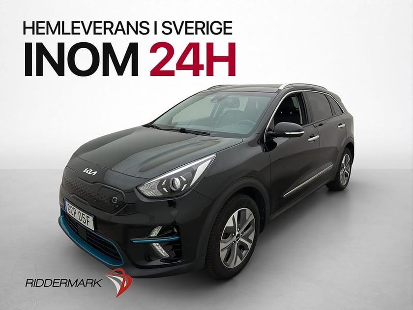 Bild 3 av Kia e-Niro 64 kWh 204hk Advance Kamera Navi CarPlay Halvskin