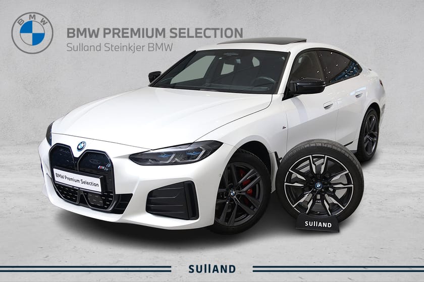Bilde 1 av BMW i4 M50 xDrive Gran Coupé | SUPERCHARGED | BSI | M-SETER | KARBON INTERIØR |