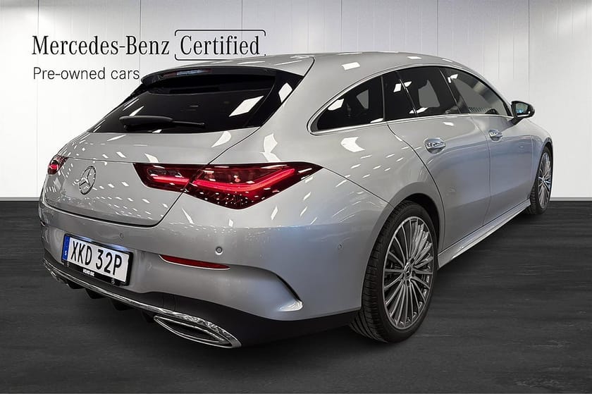 Bild 3 av Mercedes-Benz CLA 200 Shooting Brake AMG Burmester Keyless
