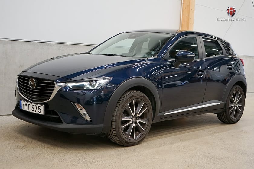 Bild 3 av Mazda CX-3 2.0 SKYACTIV-G AWD Drag Värmare HUD Kamera Läder BOSE