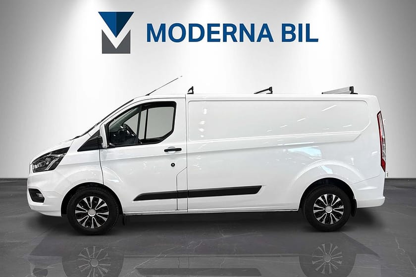 Bild 3 av Ford Transit Custom 300 2.0 130hk Automat Lång Moms Drag Bkam D-värm