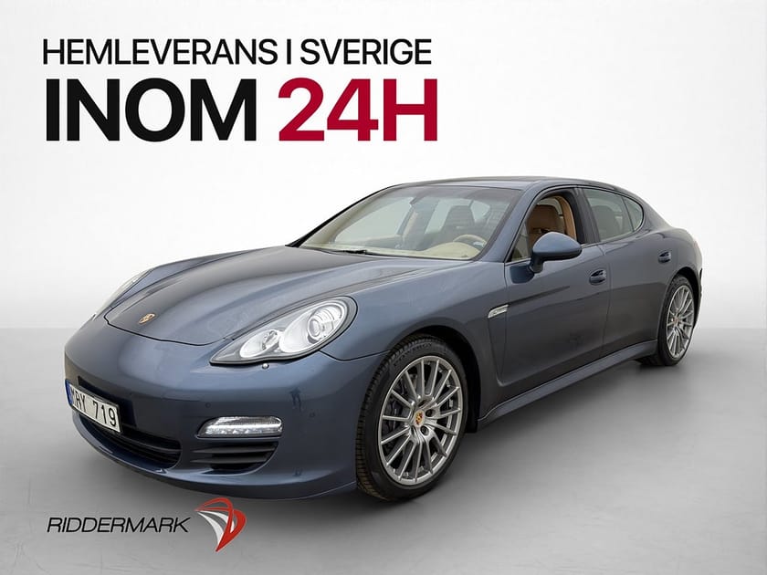 Bild 3 av Porsche Panamera Diesel 250hk Pano Kamera Navi Skinn Drag Sv.Såld