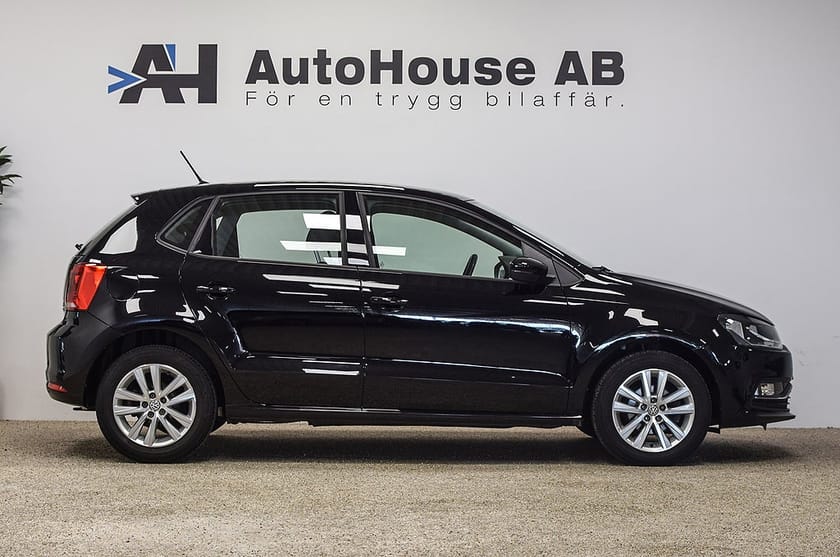 Bild 3 av Volkswagen Polo 5-dörrar 1.2 TSI 90HK Nyservad Garanti