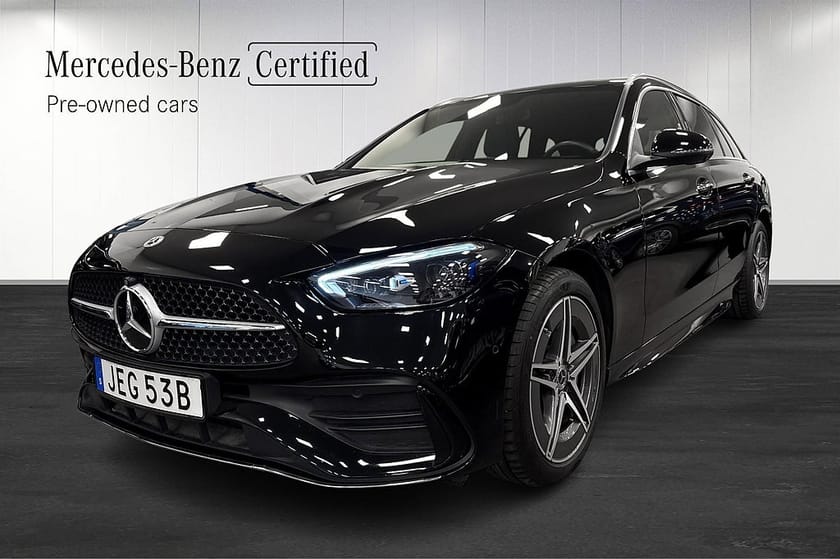Bild 1 av Mercedes-Benz C 300 T de 4MATIC AMG Distronic Drag Keyless Rattvärme