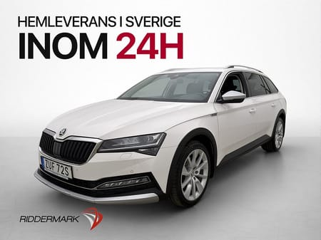 Škoda Superb Scout Skoda 2.0 TDI 4x4 Drag Canton Kamera Värmare