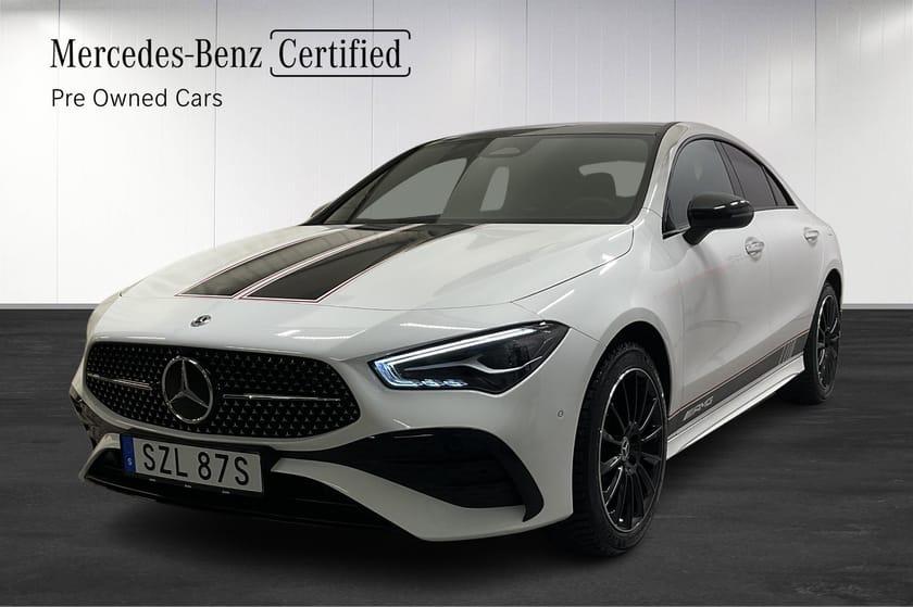 Bild 1 av Mercedes-Benz CLA 250 e AMG / Night / Drag / V-hjul / Premiumpkt