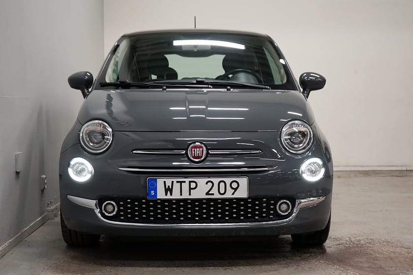 Bild 5 av Fiat 500 1.2 8V Lounge Taklucka Bluetooth K-rem bytt & Nyservad