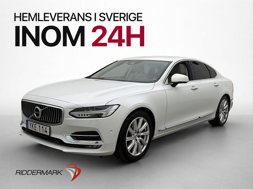 Bild 3 av Volvo S90 D4 Inscription B&W VOC Kamera Skinn Elstol Drag