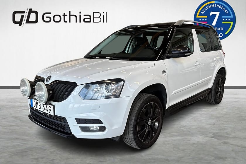 Bild 1 av Škoda Yeti Skoda 2.0 TDI Aut 4x4 Monte Carlo Navi Drag Pano Farthållare