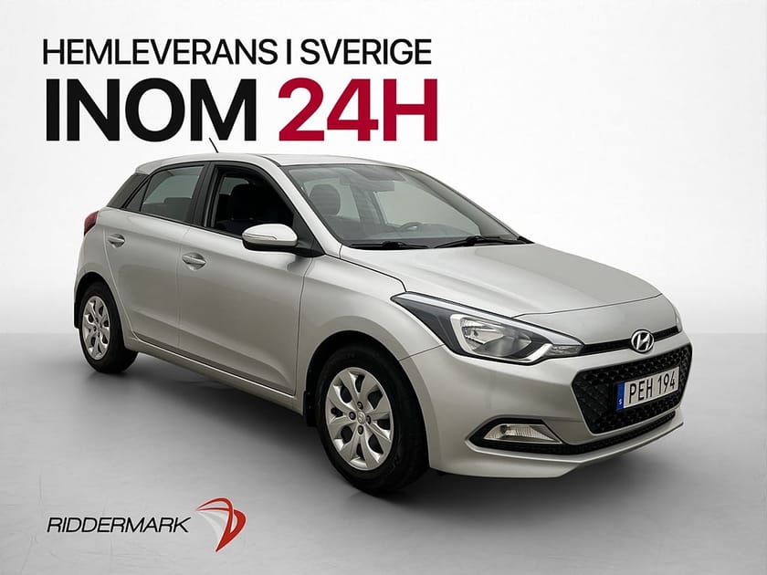 Bild 3 av Hyundai i20 1.2 84hk Comfort Rattvärme Bluetooth 0.48 l/mil