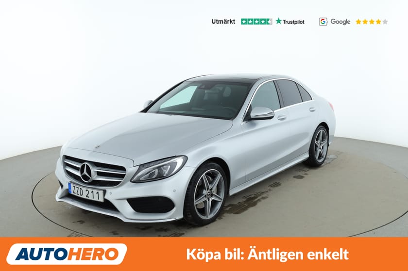 Bild 1 av Mercedes-Benz C 200 AMG Line / Panorama, Dragkrok