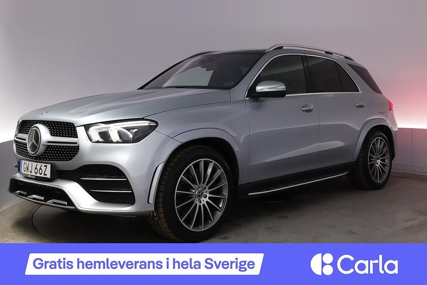 Bild 1 av Mercedes-Benz GLE 350 de 4MATIC AMG Pano Burmester Drag BLIS