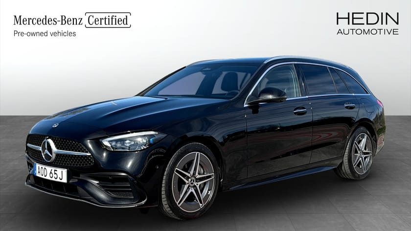 Bild 1 av Mercedes-Benz C 300 T de 4MATIC AMG Drag Burmester 360-kam Adaptiv*