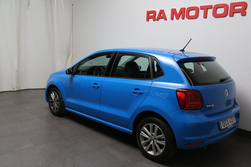 Bild 4 av Volkswagen Polo 1,2 TSI 90hk 5-dörrar Pluspaket Farthållare P-sensor