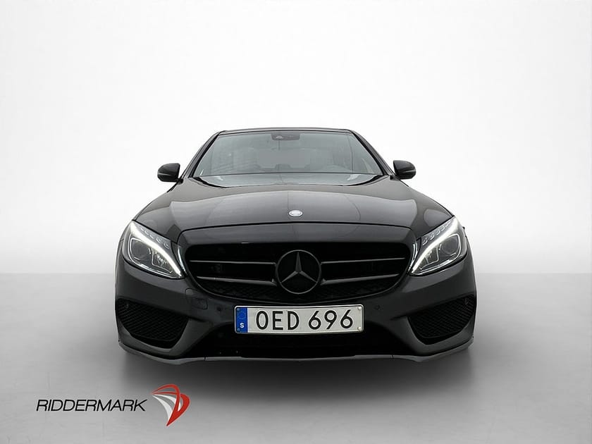 Bild 2 av Mercedes-Benz C 220 d C220 AMG Värmare Panorama Burmester Läder