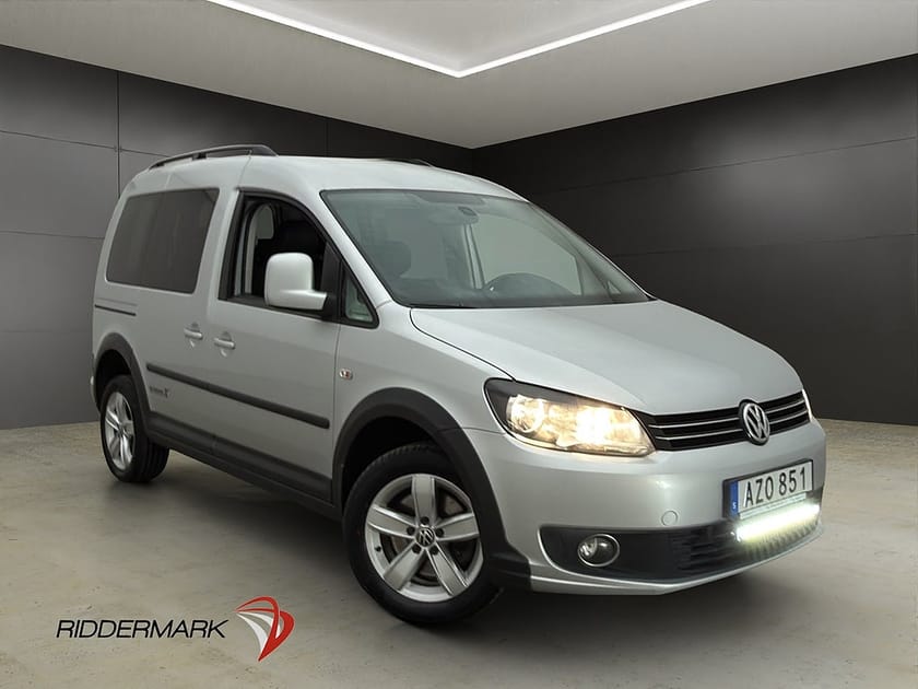 Bild 1 av Volkswagen Caddy Life Cross 4Motion Värmare PDC Drag Skinn