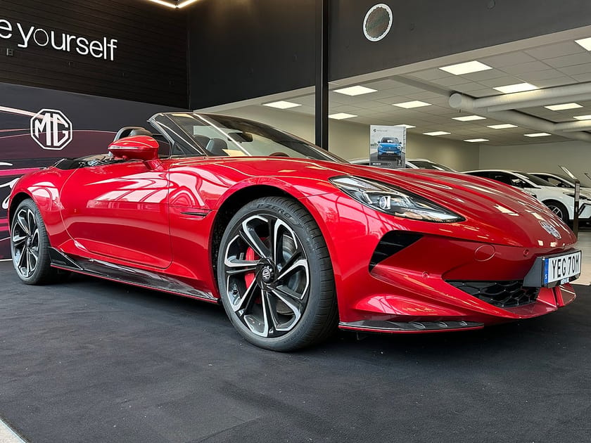 Bild 3 av MG Cyberster GT Dual Motor 77 kWh 510hk AWD BOSE GPS