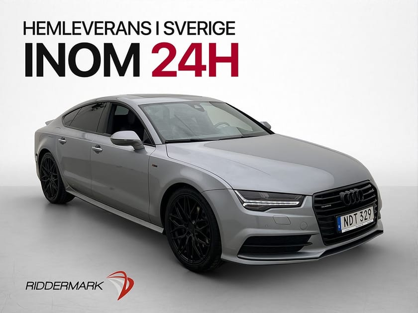 Bild 1 av Audi A7 Sportback SB 3.0 TDI V6 Quattro 218hk S-line T-Lucka Värmare