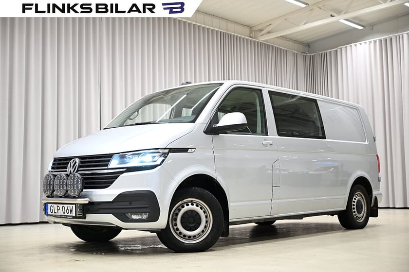 Bild 2 av Volkswagen Transporter Kombi 4Motion 150HK Kombi|Dubbelhytt|LED|Drag|Värmare|Leasbar