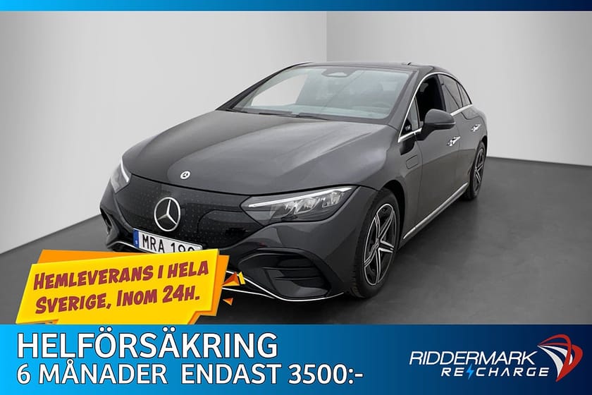 Bild 4 av Mercedes-Benz EQE 300 245hk AMG Kamera Skinn Dragkrok Navi