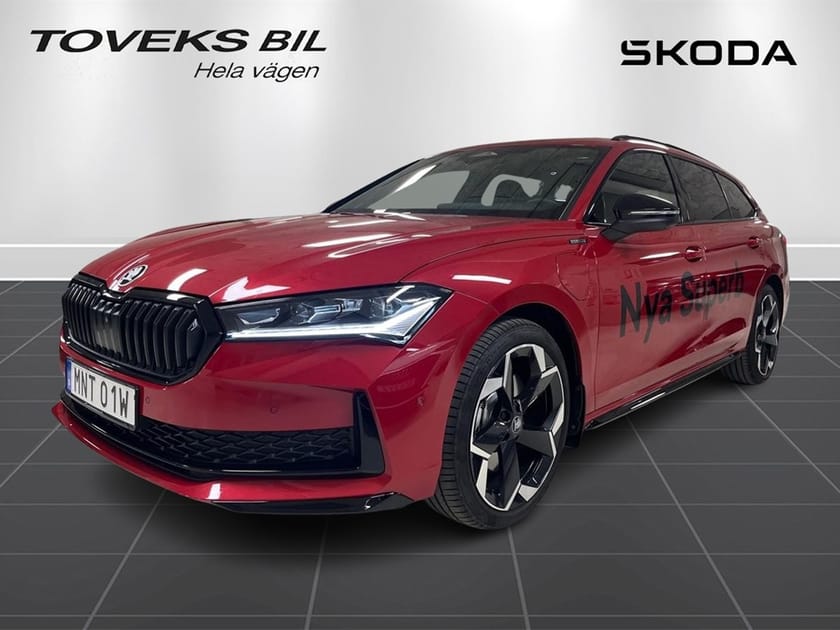 Bild 1 av Škoda Superb iV Kombi Sportline 1,5 TSI 204hk Panorama / Canton
