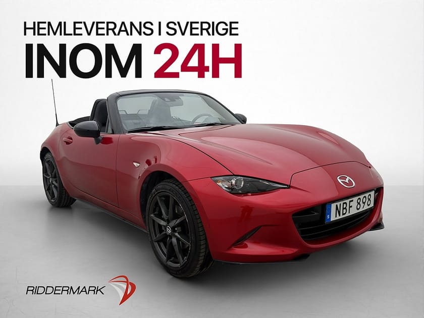 Bild 1 av Mazda MX-5 2.0 SKYACTIV-G 160hk Skinn LED 2-Brukare