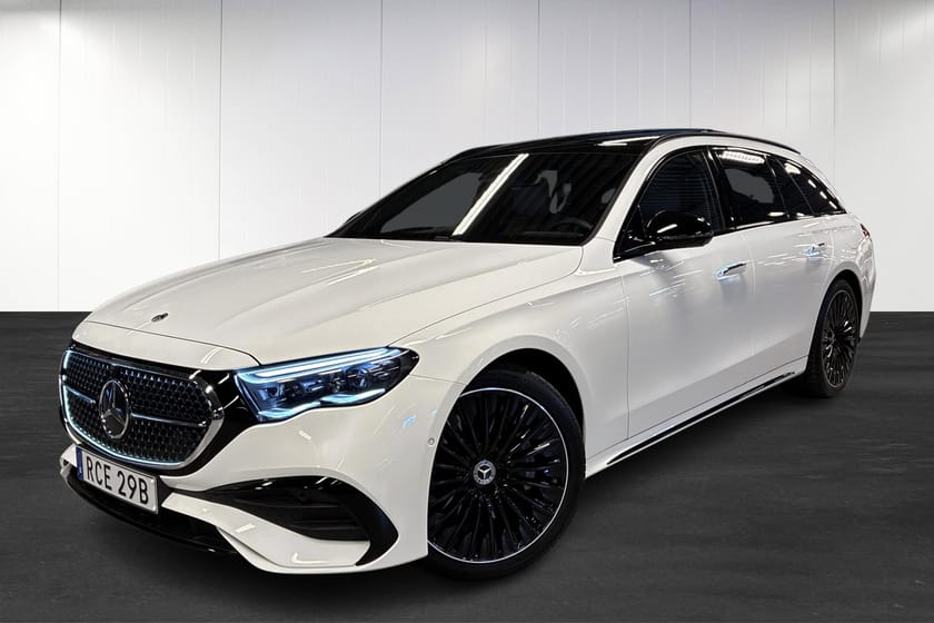 Bild 1 av Mercedes-Benz E 300 d e 4MATIC T de  | AMG Line | Nightpaket | Pano | 360 | Burmester