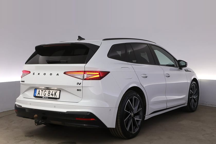 Bild 5 av Škoda Enyaq iV 80 Skoda Sportline Drag BLIS AdapFarth Navi Kamera