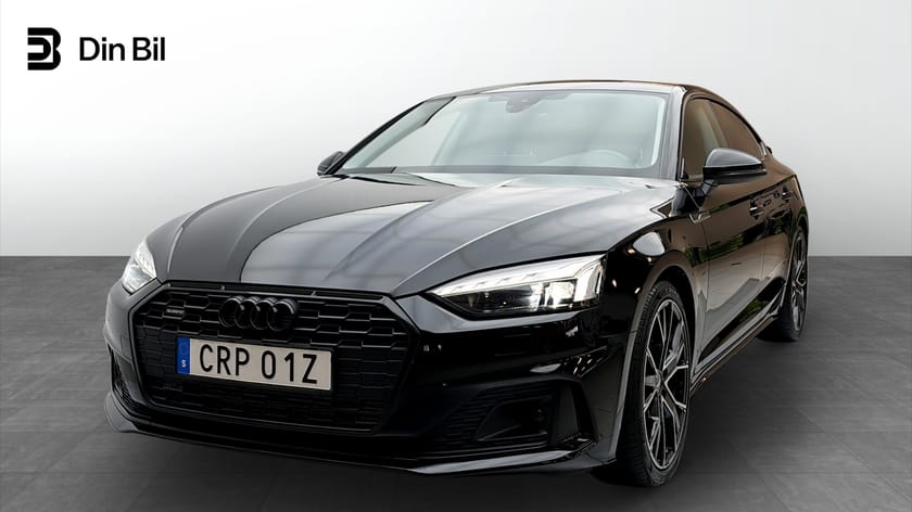 Bild 1 av Audi A5 Sportback 45 TFSI quattro 265HK Drag Black Optik