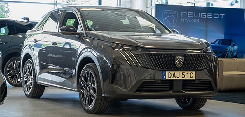 Erbjudande på privatleasing på Peugeot bakgrundsbild