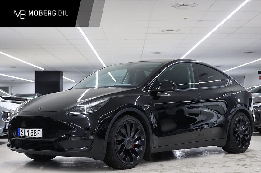 Bild 1 av Tesla Model Y Performance Dual Motor AWD 534hk Drag AP Pano
