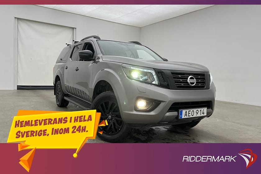 Bild 1 av Nissan Navara Dubbelhytt N-Guard 2.3 4WD Fjärr-Värm Drag Diff Kåpa Moms