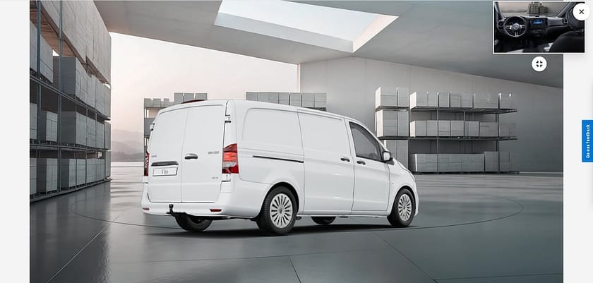 Bild 3 av Mercedes-Benz Vito 116 CDI 4x4 3.0t Skåp Lång PRO