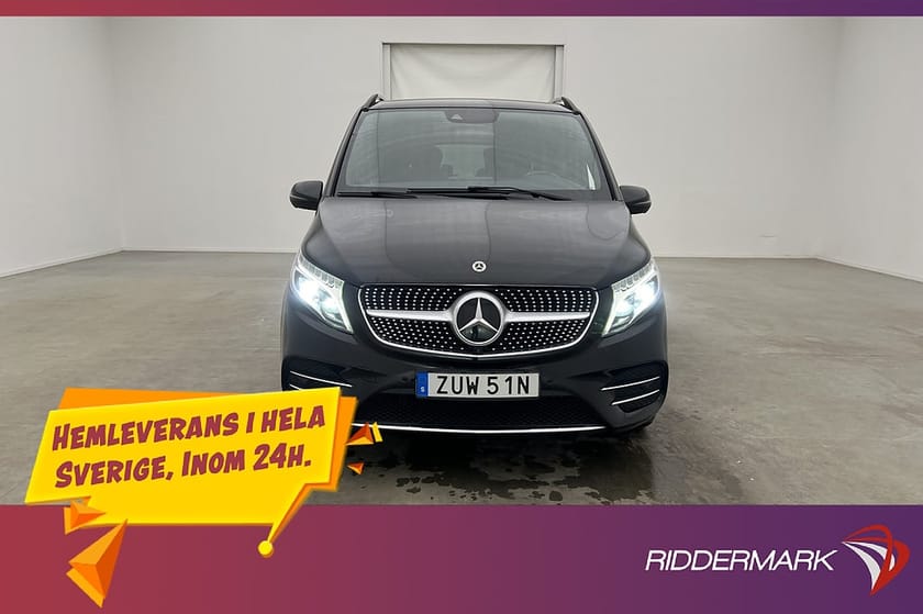 Bild 5 av Mercedes-Benz V 300d 4MATIC 3.1t 300 4M AMG First Class Värm El-Dörr Pano Bur