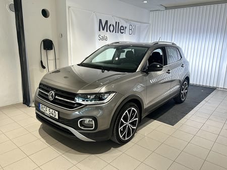 Volkswagen T-Cross GT 1.0 Tsi 116hk 2-Zons|Sensorer|Kupevärm