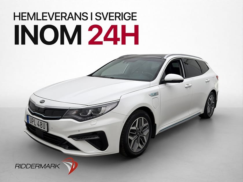 Bild 3 av Kia Optima Sport Wagon Plug-in Hybrid 205hk Advance Plus 2 Pano H/K Skinn 360° Värmare